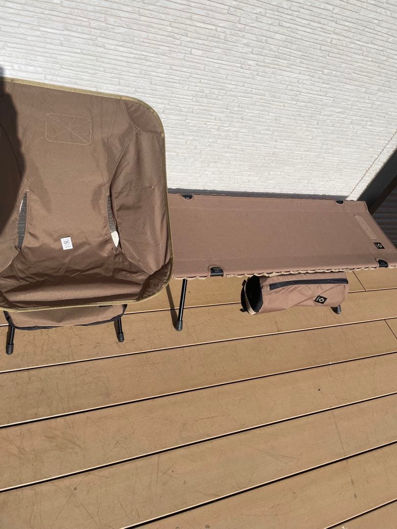 「レアコヨーテセット」ヘリノックスタクティカルチェアL +ベンチ