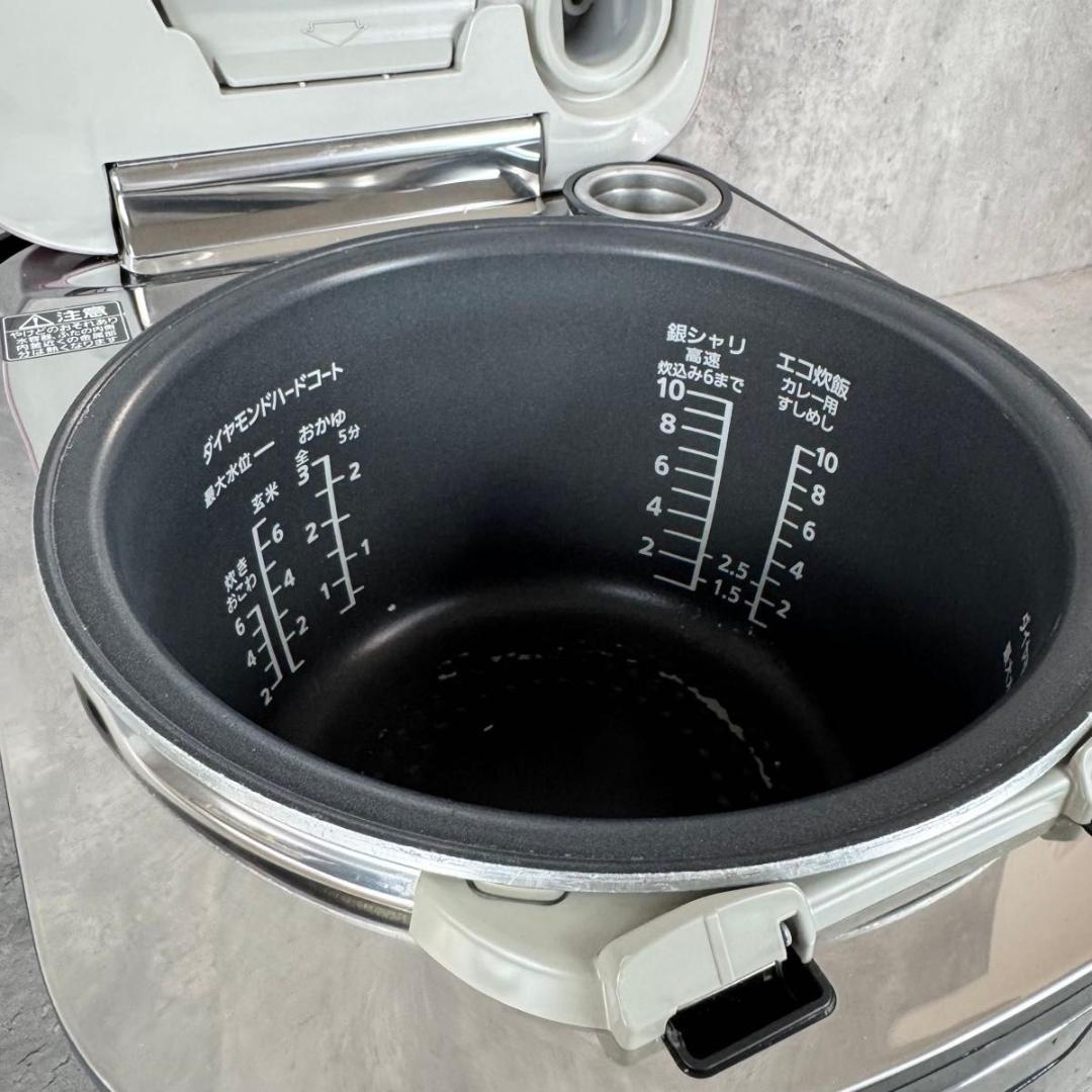 Panasonic スチーム＆可変圧力IHジャー炊飯器 1升 Wおどり炊き