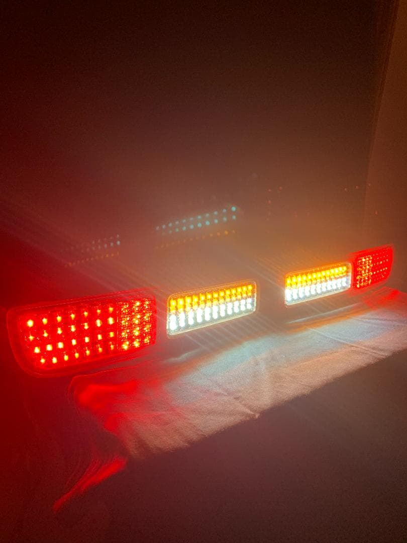 完成品　ハイゼットカーゴ　S321V/S331V　ＬＥＤテール　インナーブラック