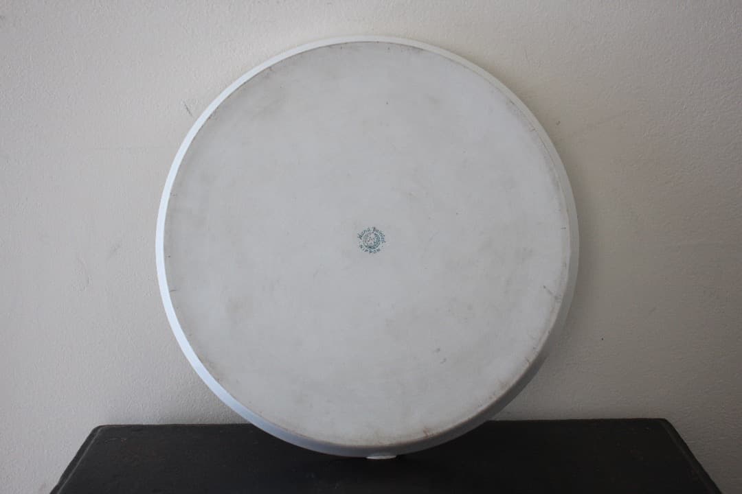 Noritake　オールドノリタケ　金盛り　２４cm　プレート　アールデコ