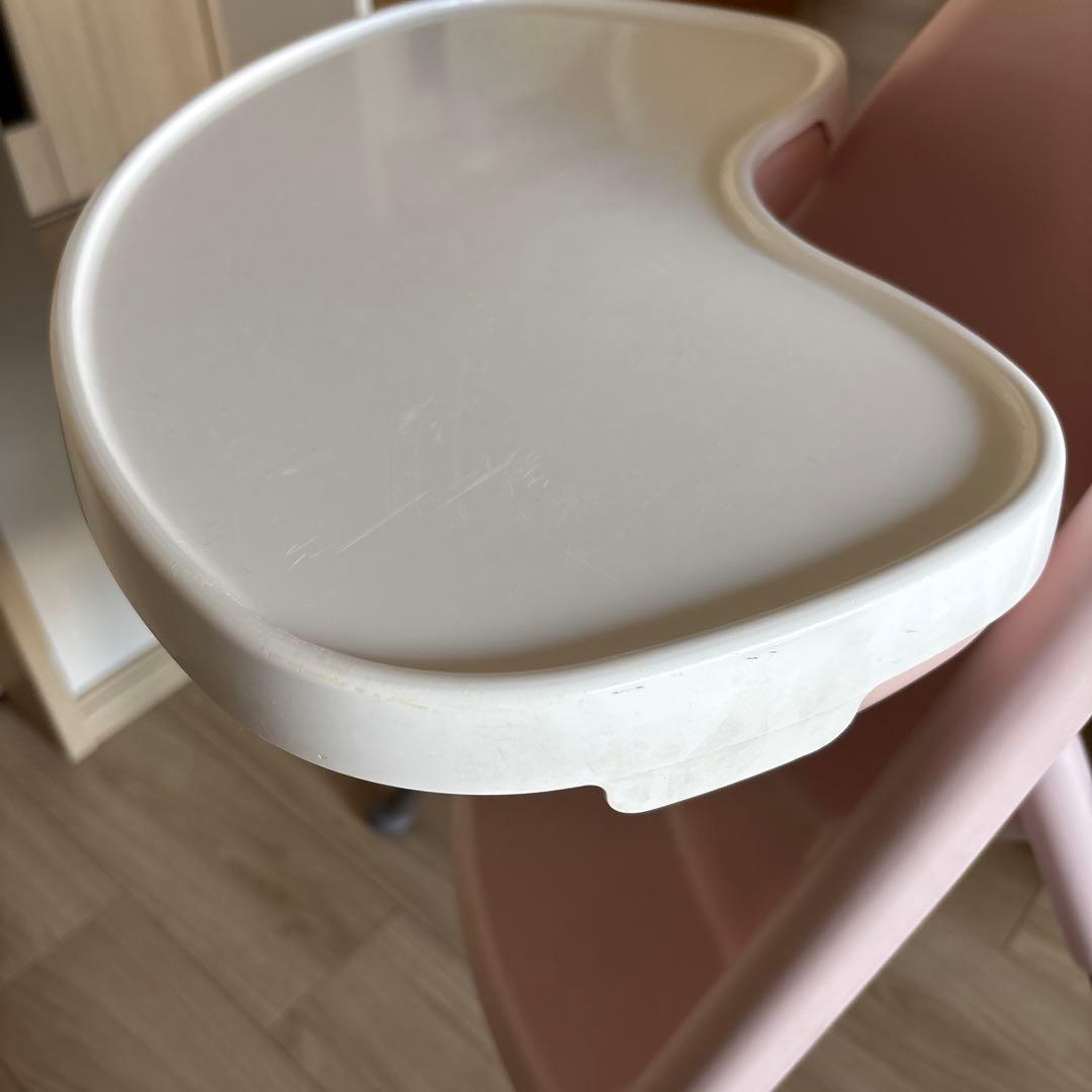 ベビービョルン ハイチェア ピンク 廃盤品 ベビーチェア