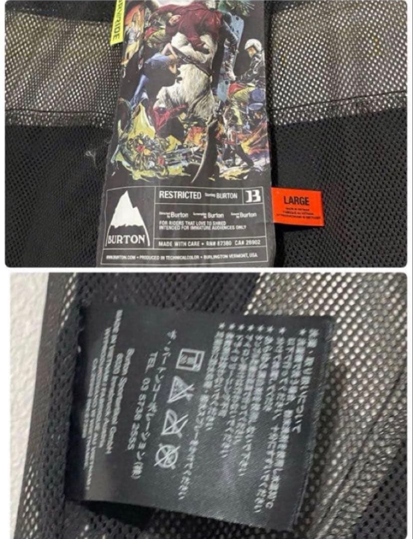 BURTON 上下セット Lサイズ バートンスノーボードウェア