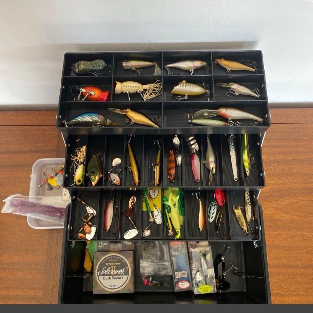 バスフィッシング．シーバス. トラウト等ルアー大量 ダイ…