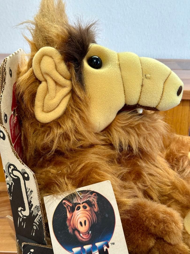 [超希少] ALF アルフ 1986年製 タグ&箱付き ぬいぐるみ ヴィンテージ