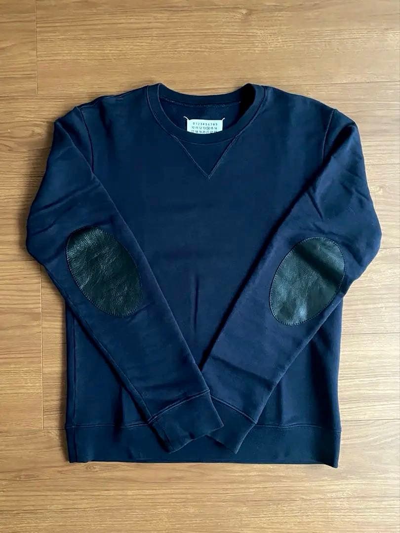 マルジェラ　エルボーパッチスウェット