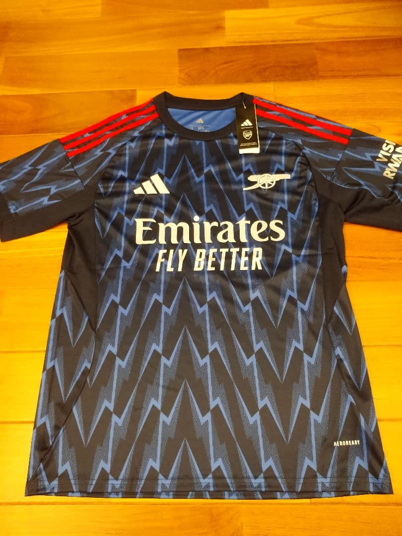 アーセナル ライス選手 アウェイユニフォーム Lサイズ