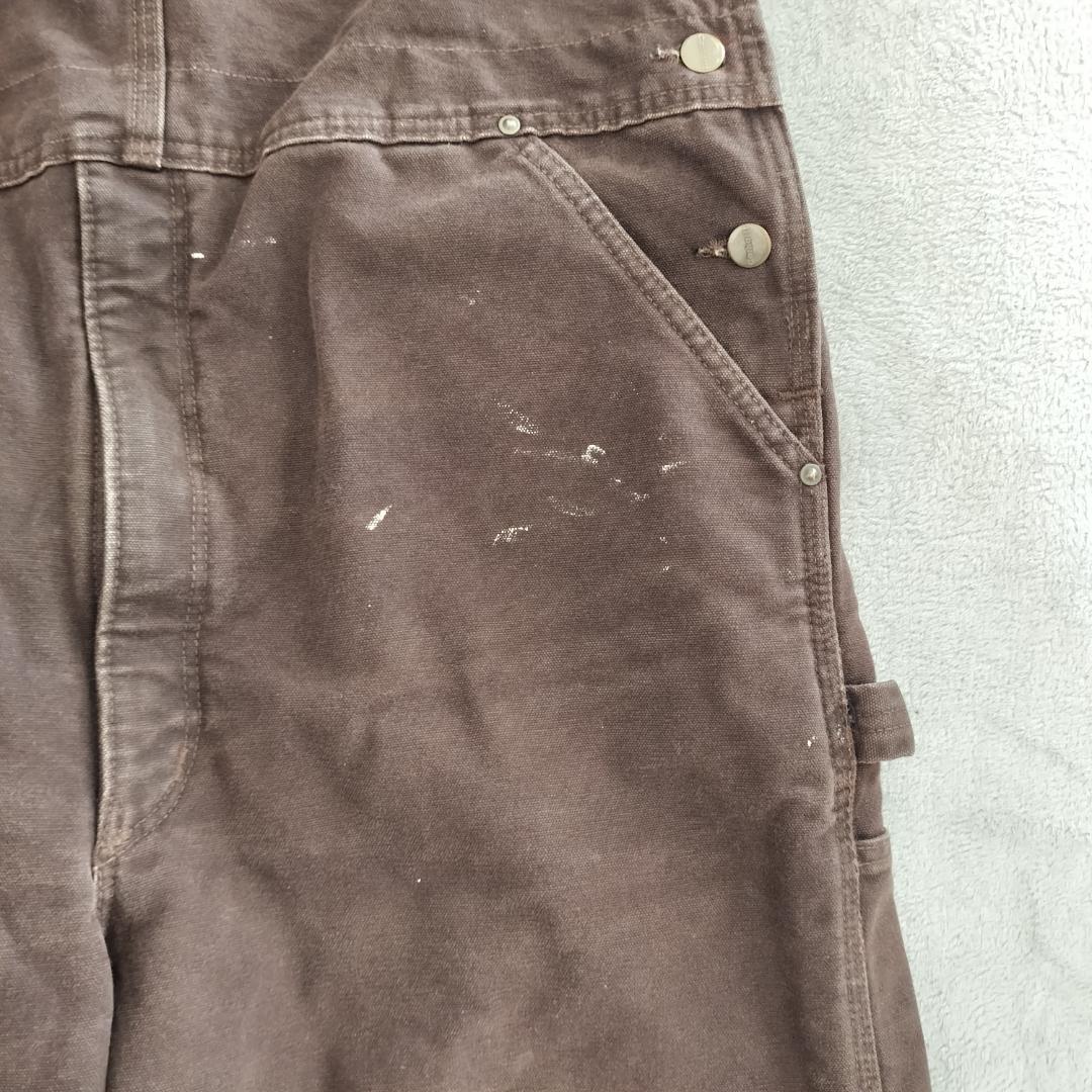 やなさん^_^USA製 00s カーハート ダブルニー オーバーオーR27