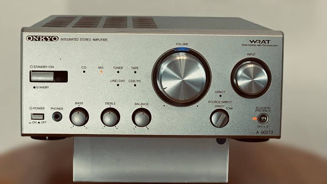 【スギモー】ONKYO A-905TX 　リモコン付属