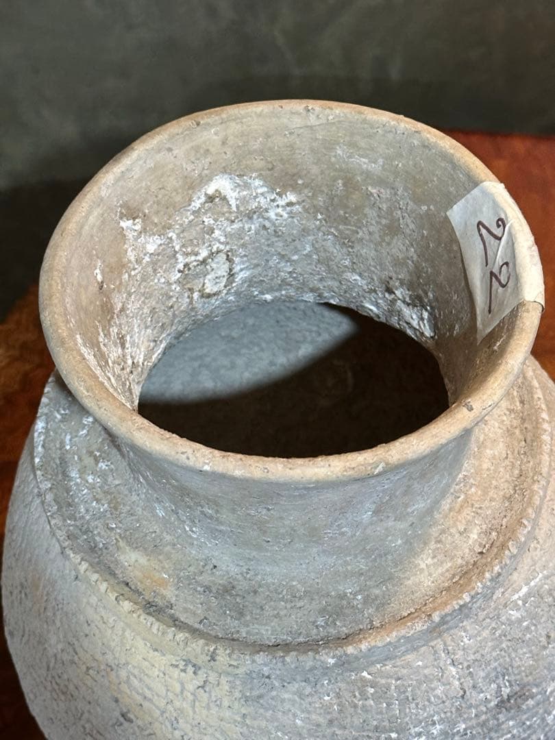 土器骨董　壺　遺跡出土品? 最終価格