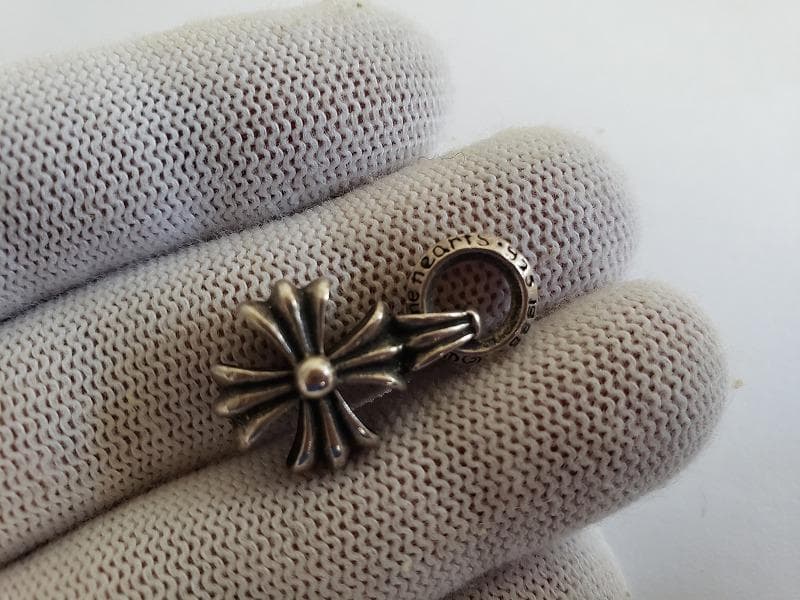 け*ゅ様 Chrome Hearts／CH Plus Cham ／シルバー／92