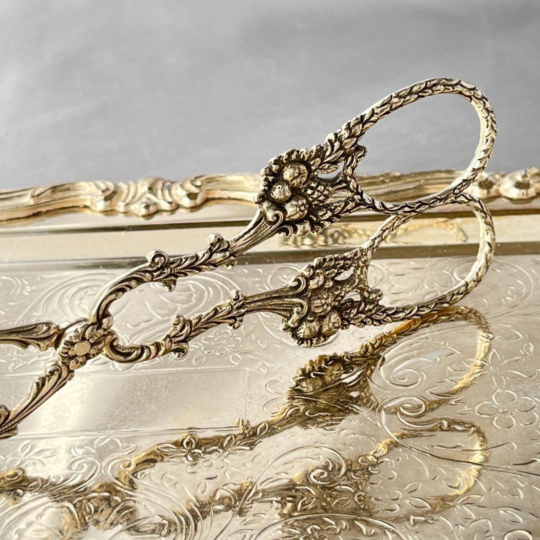 【Christoph Bach】 薔薇の透かしのペストリートング【純銀】17cm