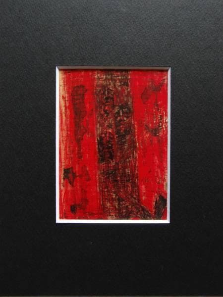 香月泰男、ダモイの車2、希少画集画、新品額装付