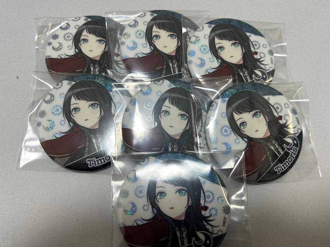 バンドリ 10th Ave Mujica ティモリス 缶バッジ 7個セット