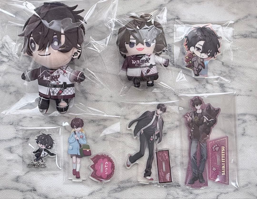 佐伯イッテツ アクスタ チェキ にじぬい にじぱぺ