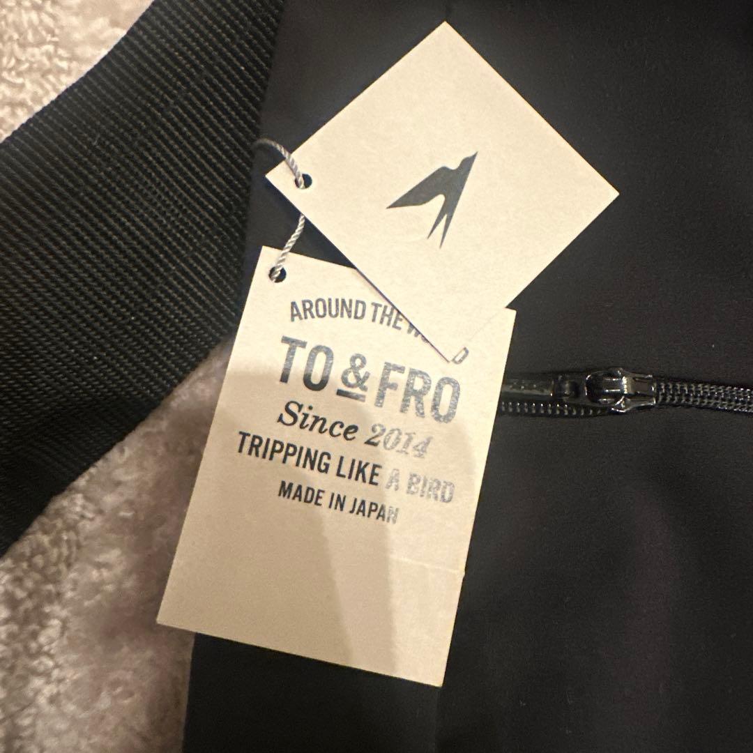 【新品タグ付き】TO&FRO リュック　ブラック