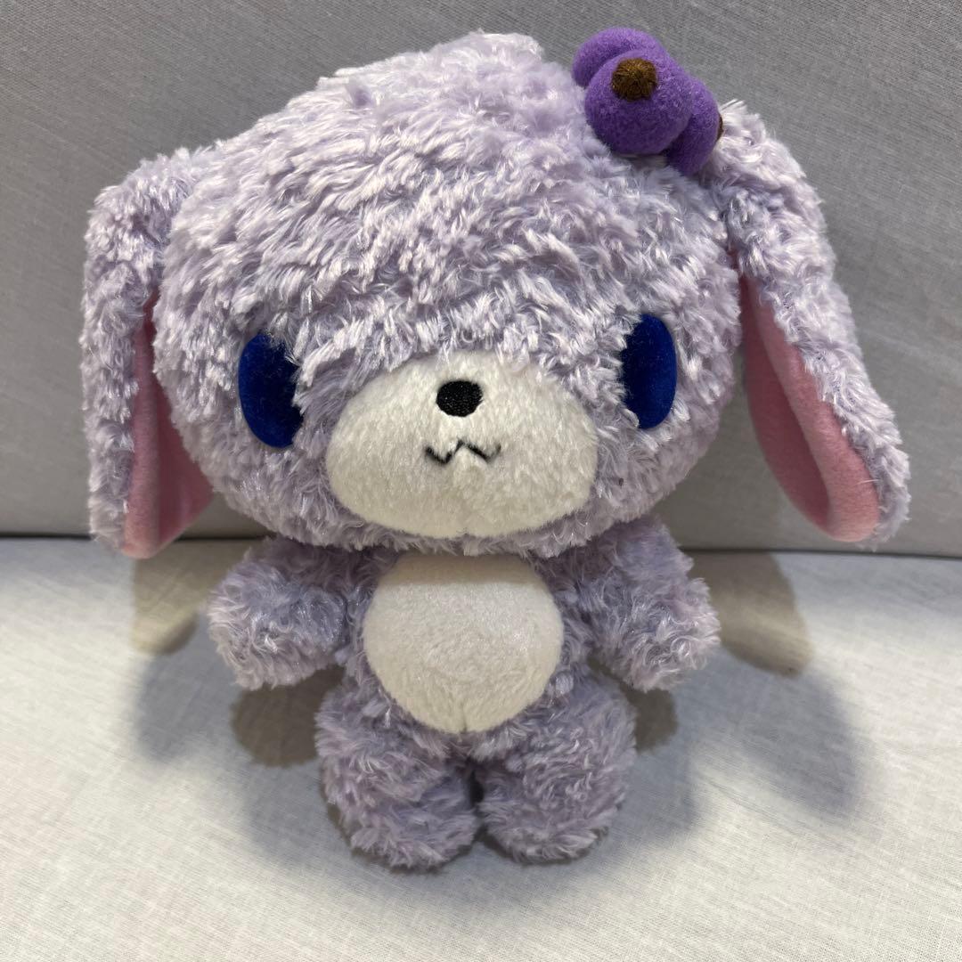 【激レア】シュガーバニーズ　ブルーベリーうさ　ぬいぐるみ　美品　当時物　初代