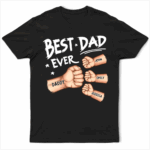 Best Dad Grandpa Ever Fist Bump - Supsuppy T Shirt