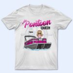 Boating Pontoon Queen - Birthday, Traveling, Cruising Gift For Pontooning Lovers, Beach Lovers, Travelers - Supsuppy T Shirt