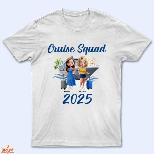 Cruise Squad Bestie - Supsuppy T Shirt