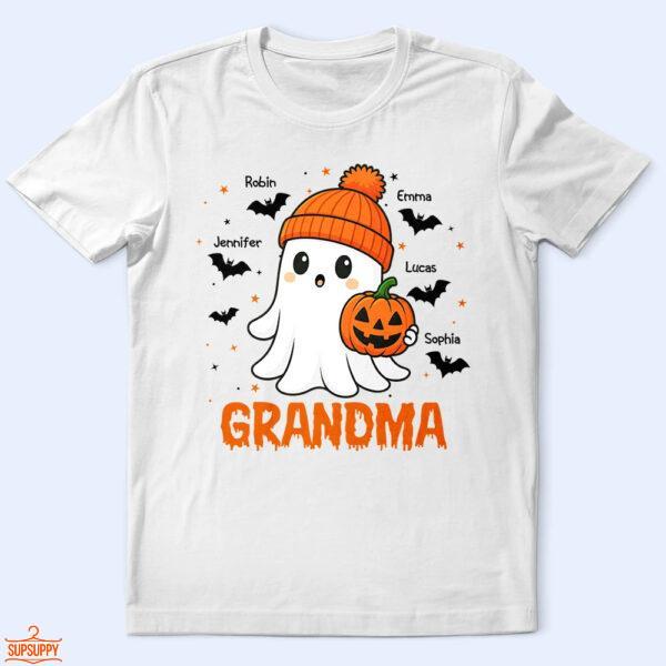 Halloween Boo Grandma Nana - Supsuppy T Shirt