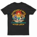 Husband And Wife Cruising Partners For Life Beach Traveling Couples - Anniversary, Birthday Gift For Spouse, Boyfriend, Girlfriend - Supsuppy T Shirt