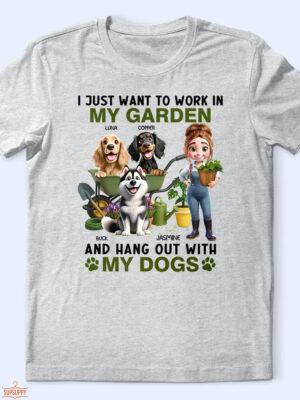 I Just Want To Work In My Garden - Supsuppy T Shirt