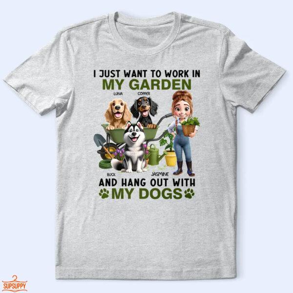 I Just Want To Work In My Garden - Supsuppy T Shirt