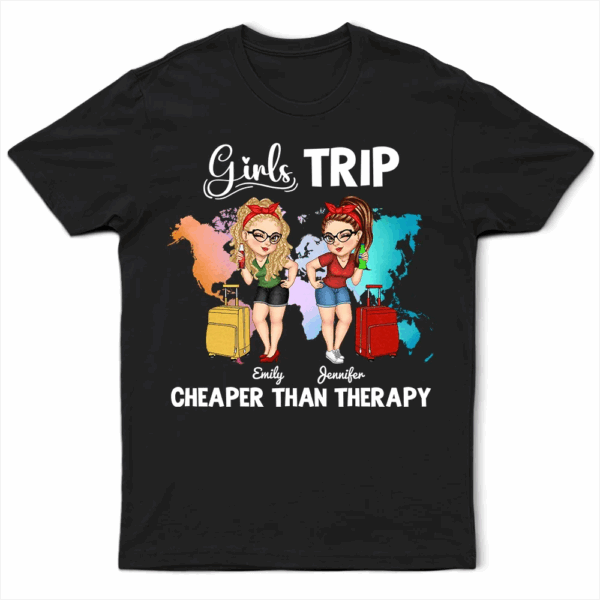 It's Girls Trip World Map - Supsuppy T Shirt