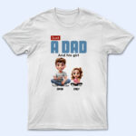 Just A Dad And His Girl 3D Cartoon - Supsuppy T Shirt