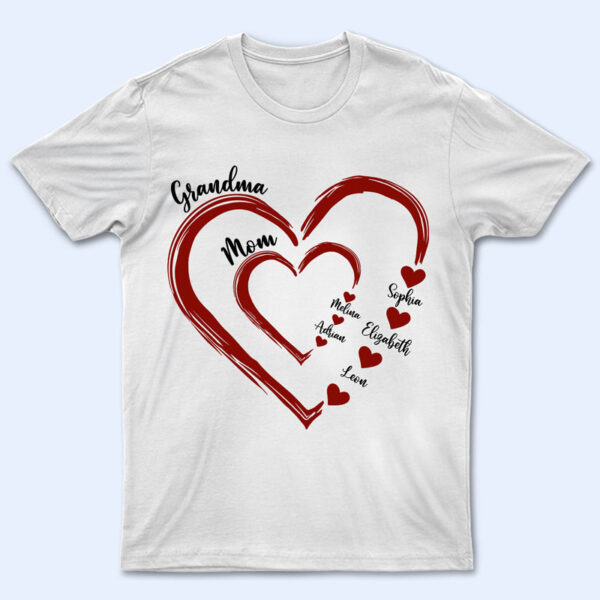 Mom's Grandma's Sweethearts - Gift For Mother, Grandmother - Supsuppy T Shirt