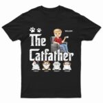 The Cat Father Cat Dad - Gift For Cat Lovers - Supsuppy T Shirt