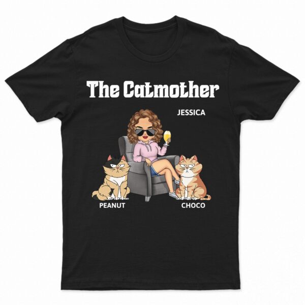 The Cat Mother - Gift For Cat Moms, Cat Lovers, Women, Yourself - Supsuppy T Shirt