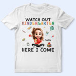 Watch Out Kindergarten Here I Come Sitting Kid - Supsuppy T Shirt