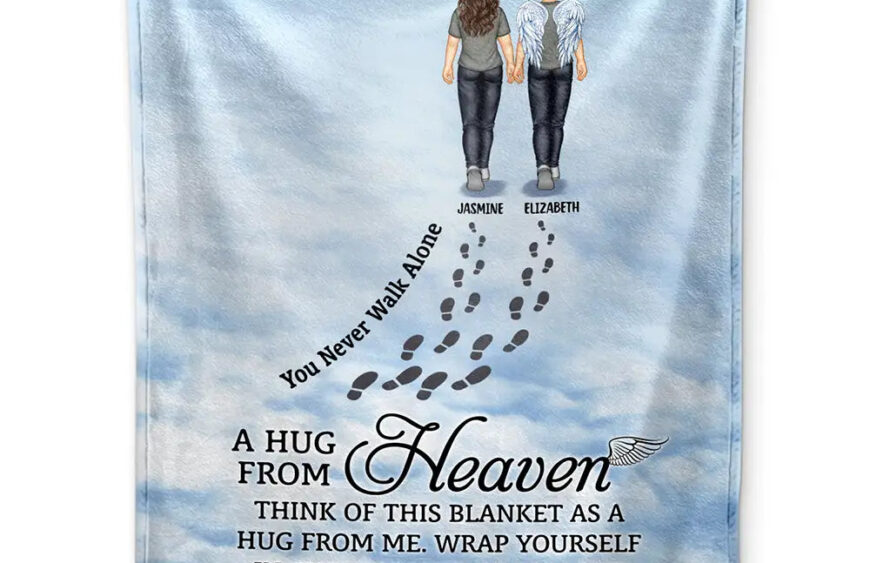 A Hug From Heaven – Supsuppy Fleece Blanket