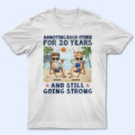 Annoying Each Other Beach Husband Wife - Couple Gift - Supsuppy T Shirt