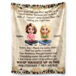 Bestie Did I Ever Tell You - Supsuppy Sherpa Blanket