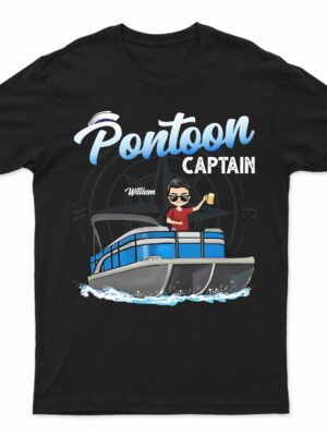 Boating Pontoon Captain - Birthday, Traveling, Cruising Gift For Pontooning Lovers, Travelers, Beach Lovers - Supsuppy T Shirt