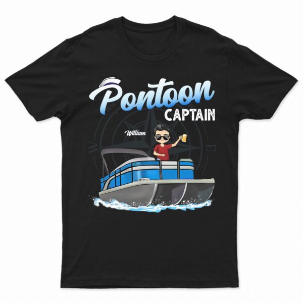 Boating Pontoon Captain - Birthday, Traveling, Cruising Gift For Pontooning Lovers, Travelers, Beach Lovers - Supsuppy T Shirt