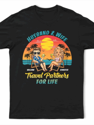 Couple Travel Partners For Life - Supsuppy T Shirt