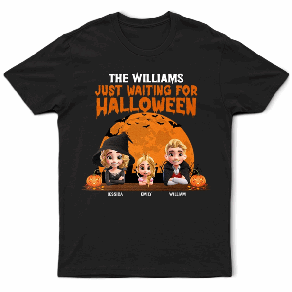 Just Waiting For Halloween - Supsuppy T Shirt