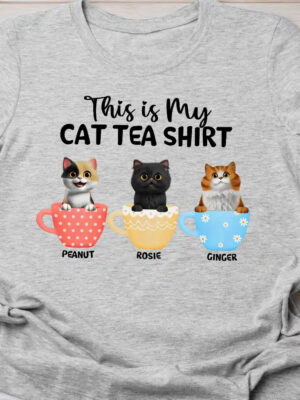 My Cat Tea Shirt - Supsuppy T Shirt