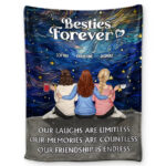Our Memories Are Countless Our Friendship Is Endless - Supsuppy Sherpa Blanket