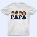 Retro Papa, Grandpa, Dad, Daddy - Birthday, Loving Gift For Father, Grandfather, Mother, Parents - Supsuppy T Shirt