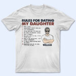 Rules For Dating My Daughter - Gift For Father - Supsuppy T Shirt