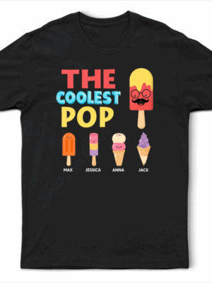 The Coolest Pop Papa - Supsuppy T Shirt