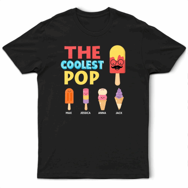 The Coolest Pop Papa - Supsuppy T Shirt