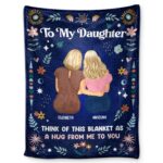 Think Of This Blanket - Gift For Mother-Daughter And Aunt-Niece - Supsuppy Sherpa Blanket