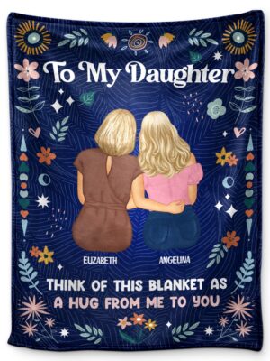 Think Of This Blanket - Gift For Mother-Daughter And Aunt-Niece - Supsuppy Sherpa Blanket