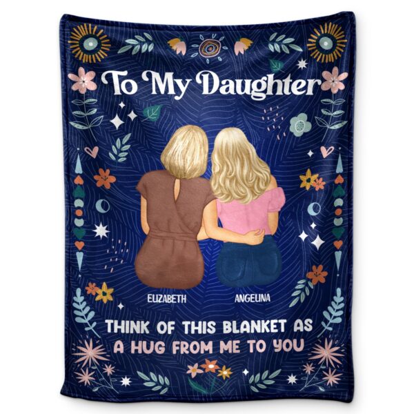 Think Of This Blanket - Gift For Mother-Daughter And Aunt-Niece - Supsuppy Sherpa Blanket