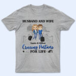 Traveling Couple Husband And Wife Cruising Partners For Life - Gift For Couples - Supsuppy T Shirt